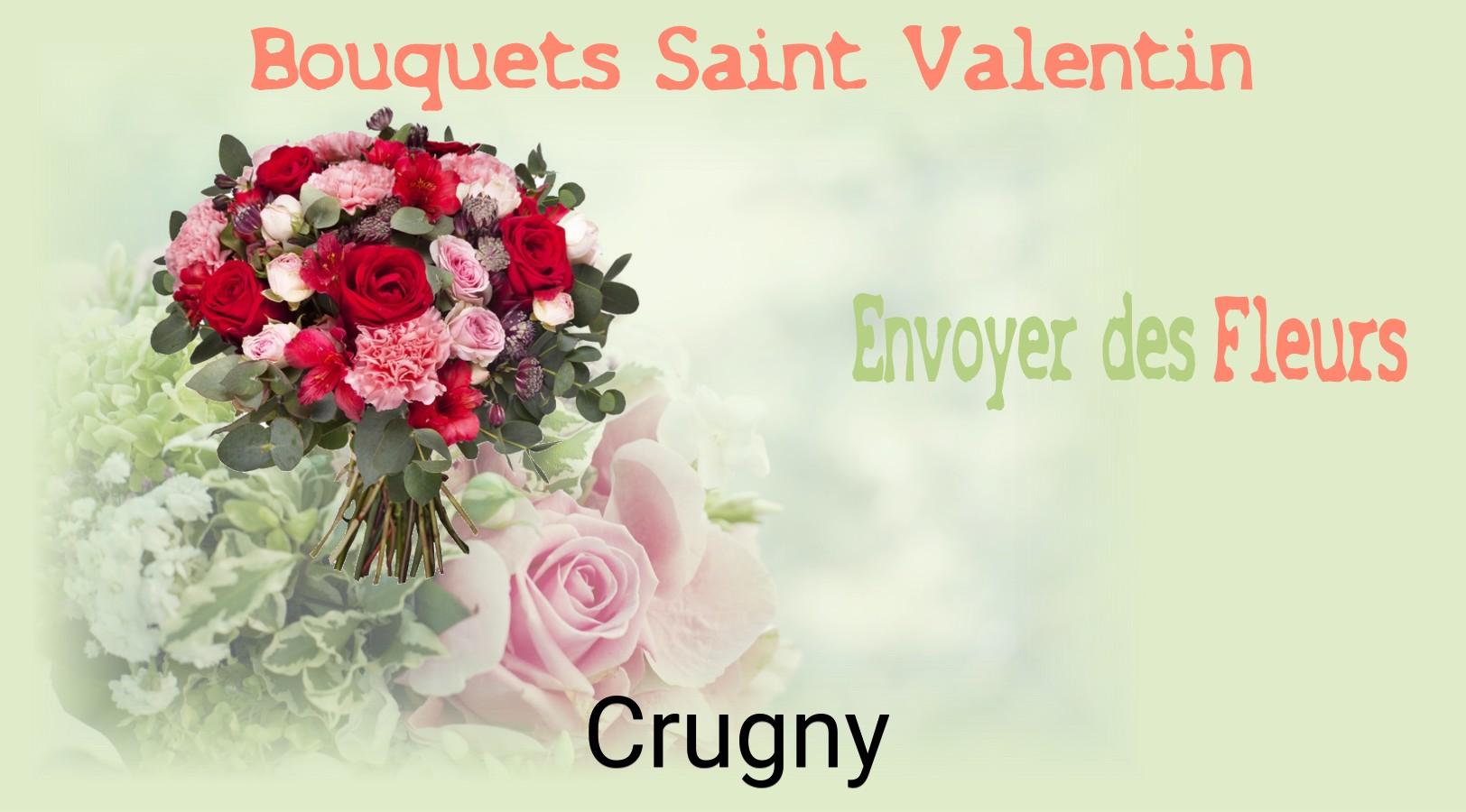 Roses de Saint-Valentin livrées à Crugny